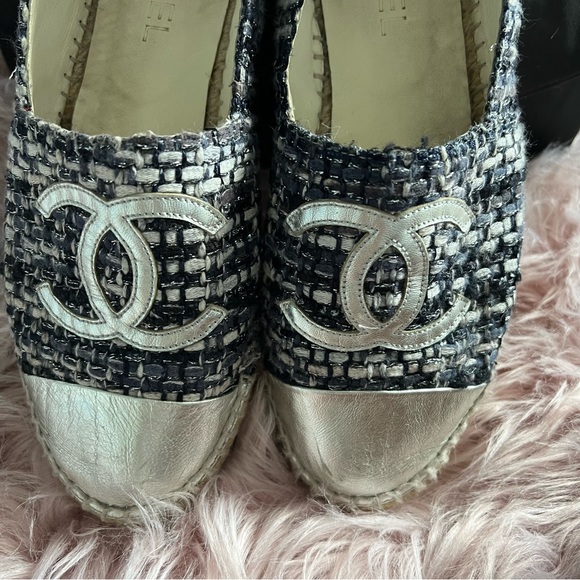 Chanel Tweed Espadrilles - Picture 7 of 10